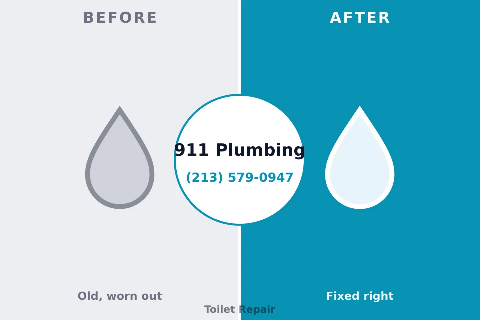 Before and after: plumbing repair Dovesville, SC